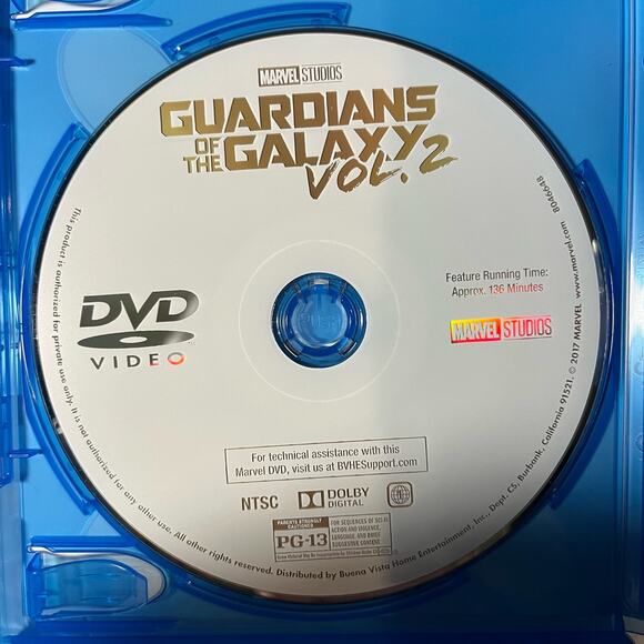 Guardians of the Galaxy: Volume 2 (Blu-ray + DVD + 2017) - Picture 10 of 10